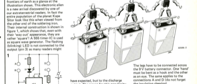 Blinky - a creature from the world of electronics