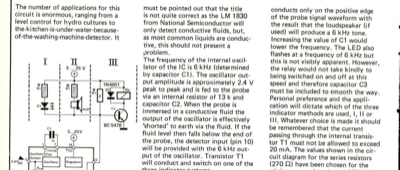 Fluid level detector - with a choice of three level indications