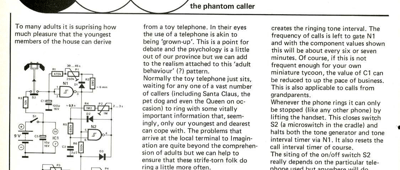 Telephone bell - the phantom caller