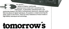 tomorrows music - hi-fi up to the end the century