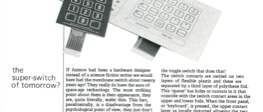 membrane switches - the super-switch of tomorrow?