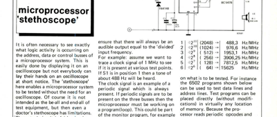 microprocessor 'stethoscope'