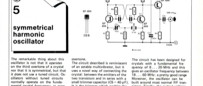 symmetrical harmonic oscillator