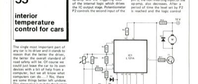 interior temperature control for cars