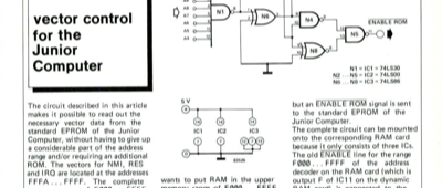 vector control for the Junior Computer