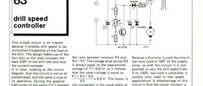 drill speed controller