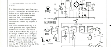 versatile timer - programmable from seconds to years