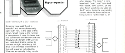 floppy expander - use 8"" drives with a 5 1/4"" interface