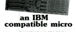 an IBM compatible micro - for home construction