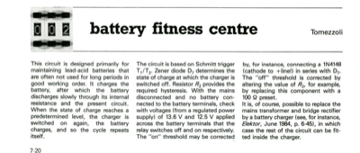 battery fitness centre