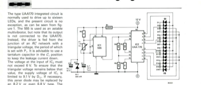 miniature running lights