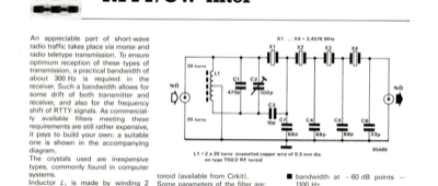 RTTY/CW filter