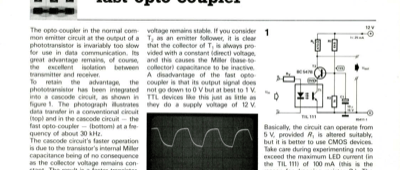 fast opto-coupler