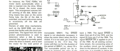 floppy centring unit
