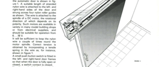 automatic sliding door