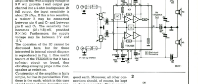 mini stereo amplifier