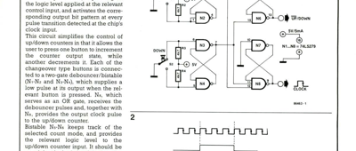 Up/down counter control