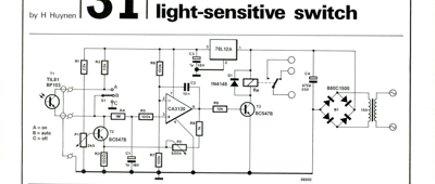 light-sensitive switch