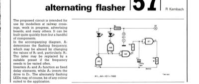 Alternating flasher