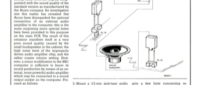 Improved sound for the BBC micro