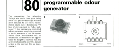 programmable odour generator