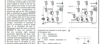 Courtesy light delay