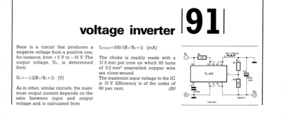 Voltage inverter