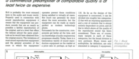 Top-of-the-range preamplifier (1)