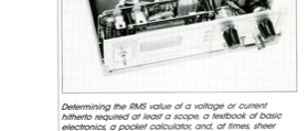 True-RMS meter