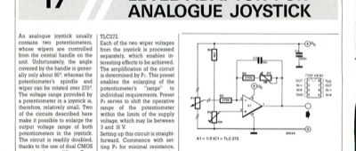 Level Adaptor For Analogue Joystick
