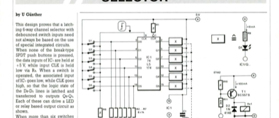 6-Way Channel Selector