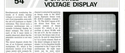 8-Channel Voltage Display