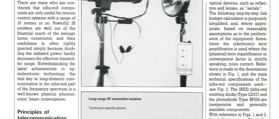 Long-Range Infra-Red Transmitter-Receiver