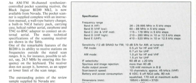 The Black Jaguar Bj200 Mk2 Pocket Scanner