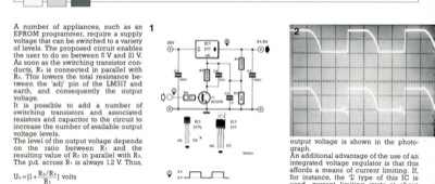 Programmable Voltage Source