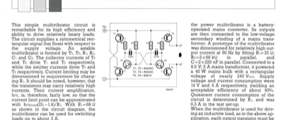 Power Multivibrator