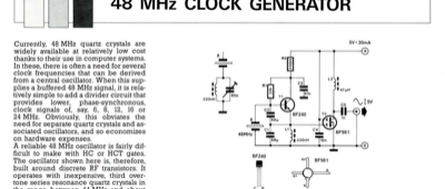 48 Mhz Clock Generator