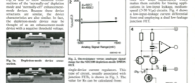 A High-Speed Depletionmode Dmos Fet For Small Signal Applications