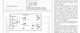 Preamplifier For Purists