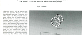 Speed Control For Asynchronous Motors