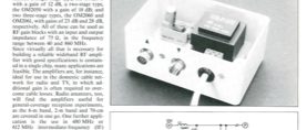 Hybrid Vhf/Uhf Wideband Amplifiers