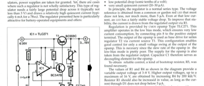 Low Dissipation Regulator