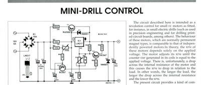 Mini-Drill Control