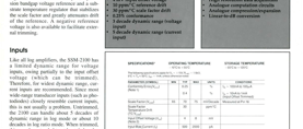 Log/Antilog Amplifier Type Ssm-2100