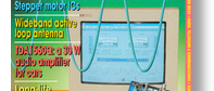 Wideband active loop antenna