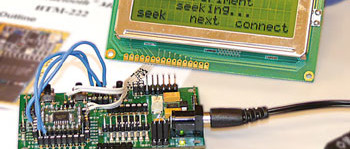 Placa de teste ATM18 Bluetooth