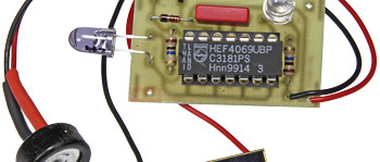 IR Tester with Solar Cell Power Supply