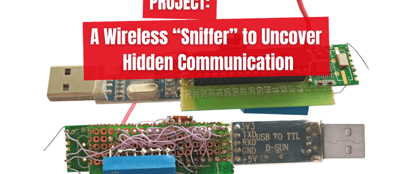 Sniffer Using RFM12 Radio Module: Spy on the Ether