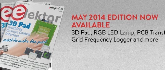 May 2014 Edition of Elektor Magazine Now Available
