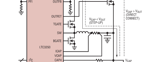 The LTC3350 Supercap Ride-through Controller